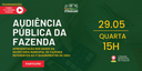 Audiência Pública da Fazenda do 1º quadrimestre