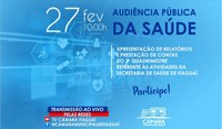 Audiência Pública da Saúde do 3º quadrimestre