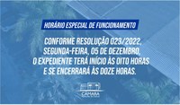 Câmara de Itaguaí terá expediente diferenciado na próxima segunda-feira 