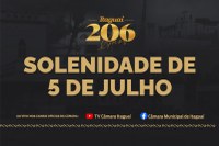 Câmara Municipal prepara a Solenidade em comemoração aos 206 anos de Itaguaí